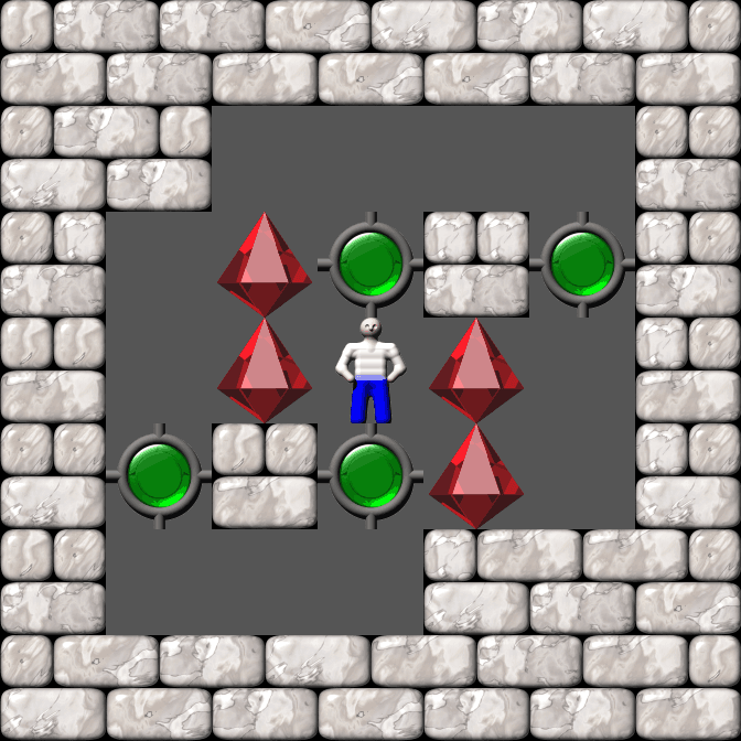 Сокобан More Bugs collections уровень 267